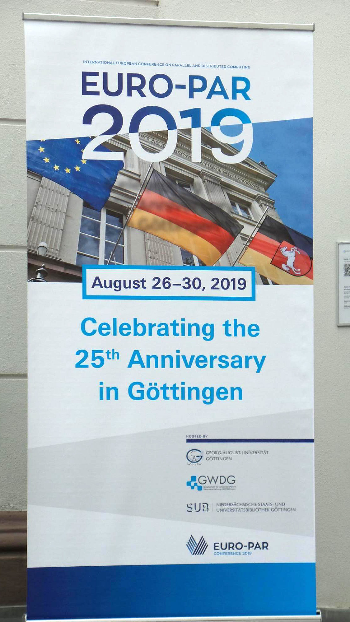 Logo of Euro-Par 2019 by Jindawan Loer 2019